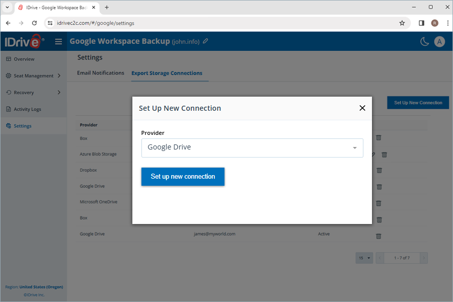 Google Workspace Backup